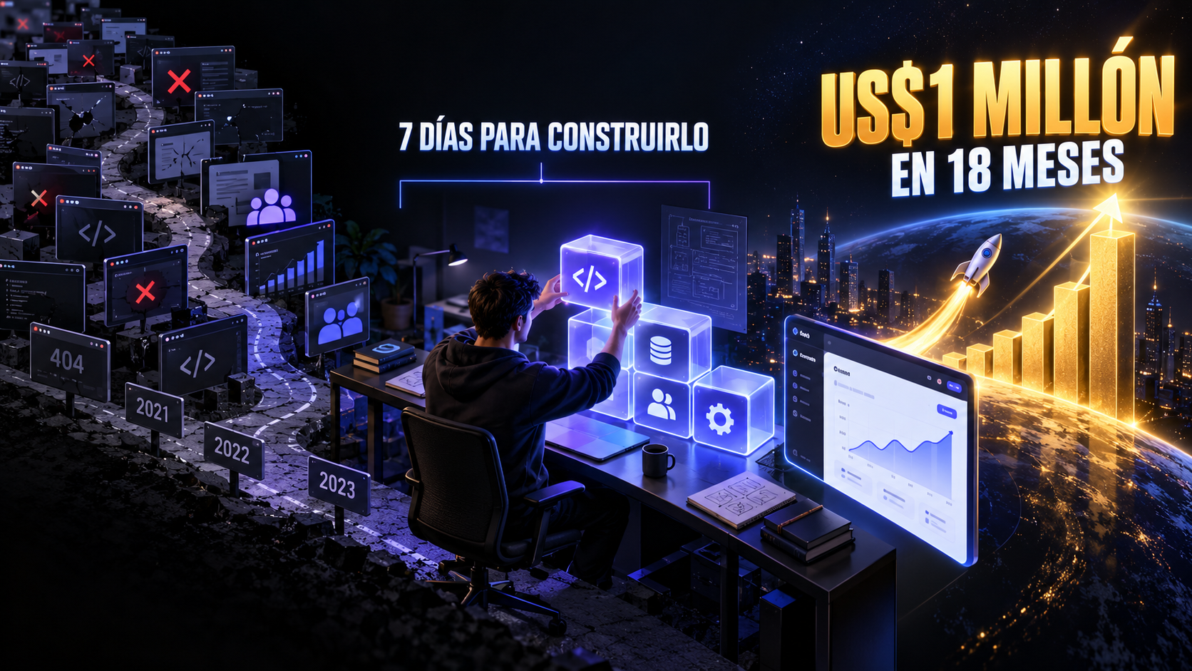 ShipFast: 7 días de código, 18 meses para US$1M