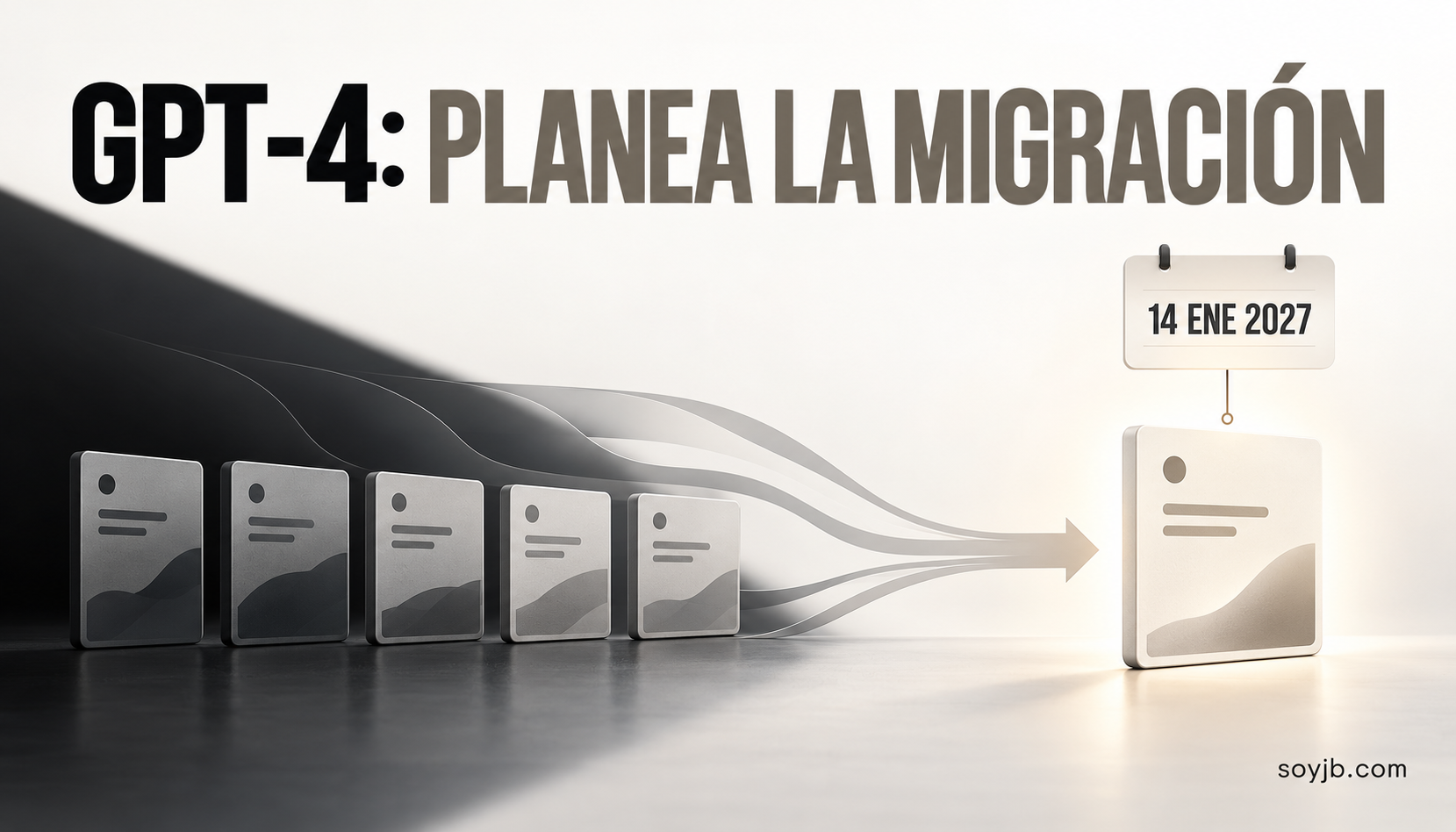 OpenAI retirará cinco snapshots GPT-4 de la API en enero: prepara la migración