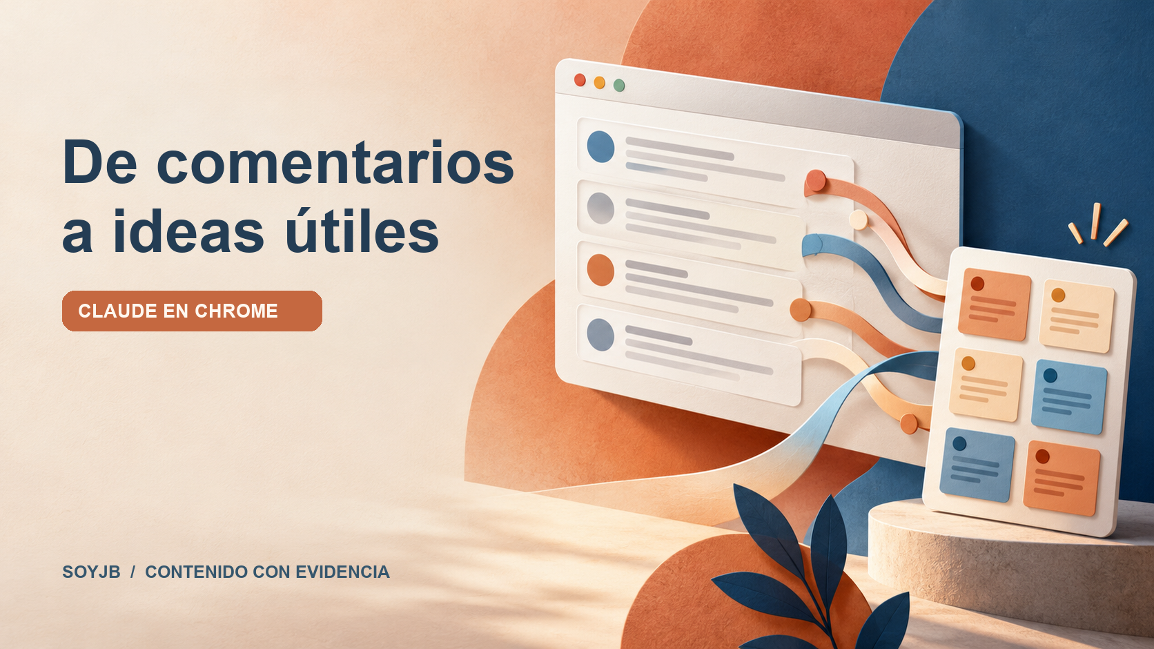Claude en Chrome para LinkedIn: de comentarios a ideas de contenido