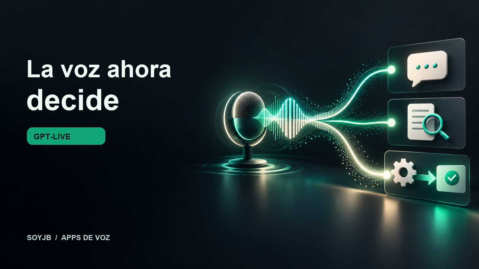 GPT-Live ahora toma decisiones mientras hablas: una prueba segura para apps de voz