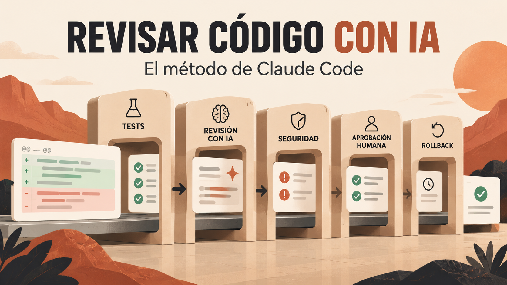 Cómo revisar código generado por IA: el método de Claude Code en un equipo pequeño