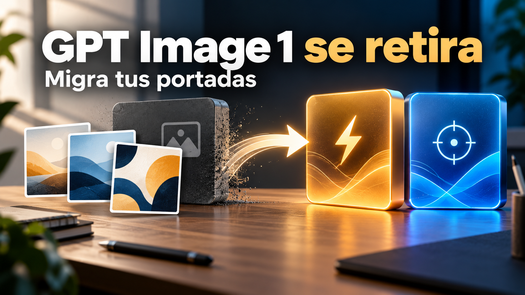 GPT Image 1 se retira hoy: cómo migrar tus portadas sin romper tu blog