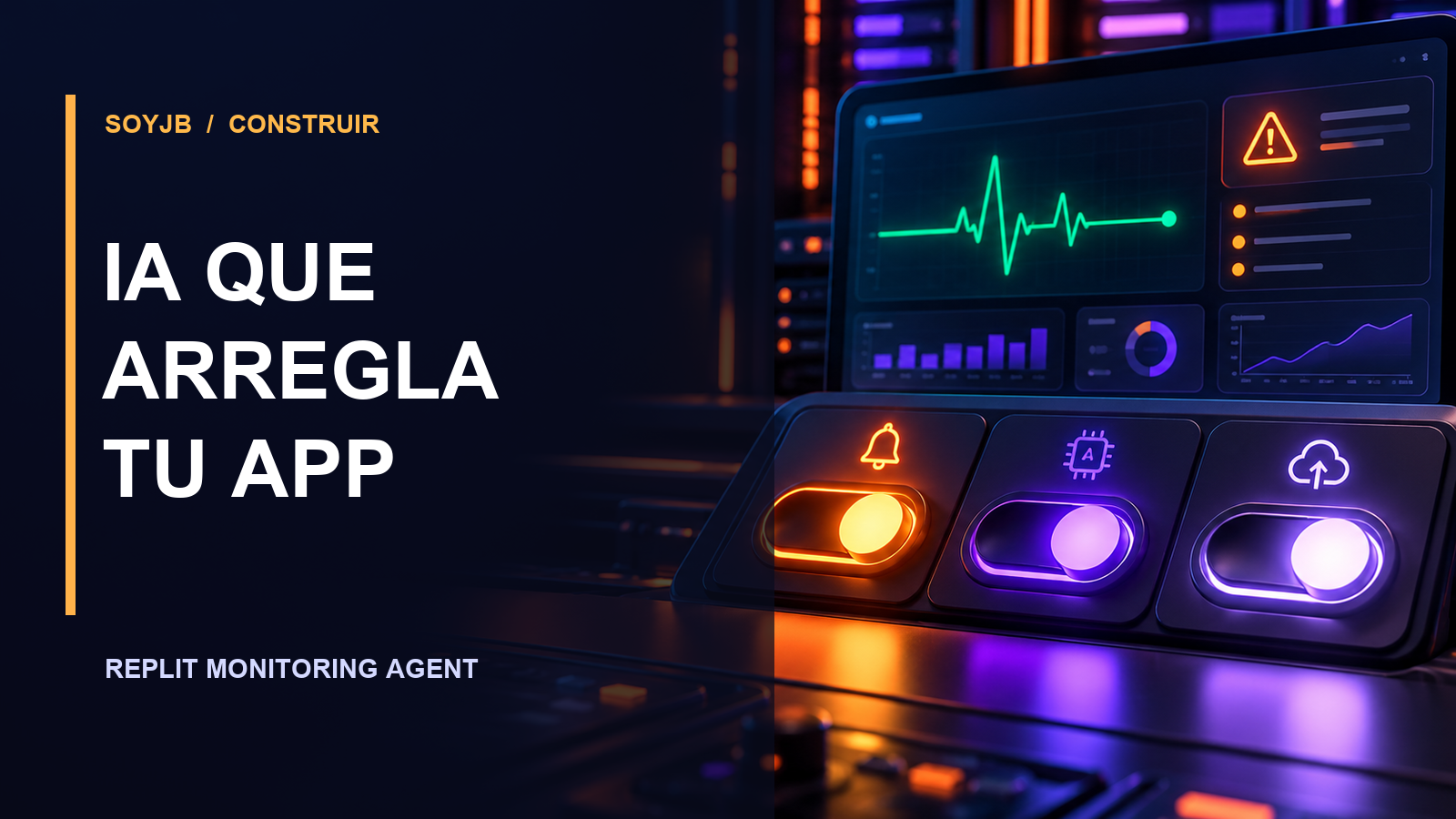 Replit Monitoring Agent: tres controles antes de dejar que la IA arregle tu app